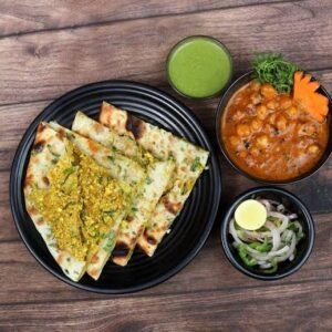 Amritsari Kulcha with Chole